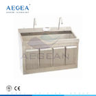 AG-WAS008 Sala operacyjna CE ISO używana umywalka do mycia rąk ze stali nierdzewnej