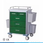 AG-GS002 ciemnozielony szpital wielofunkcyjny używany wózek medyczny wózek na sprzedaż