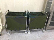 AG-SS013 ze szpitalnym wózkiem na pranie zawieszonym w szpitalu ze stali nierdzewnej