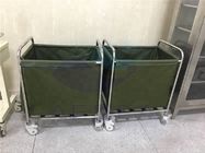 AG-SS013 Szpitalne wózki szpitalne ze stali nierdzewnej ze szufladą